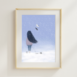 Art Print "Blizzard" A5/A4