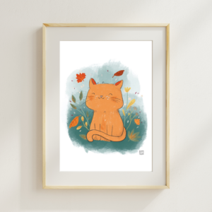 Art Print "Katze" A5