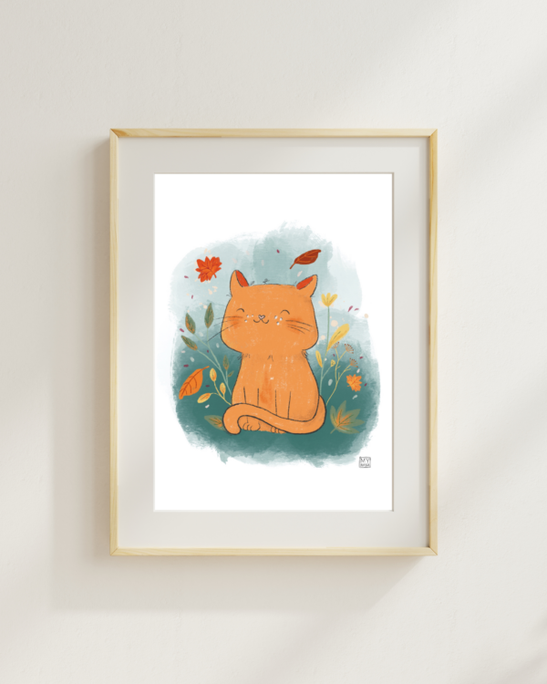 Art Print "Katze" A5