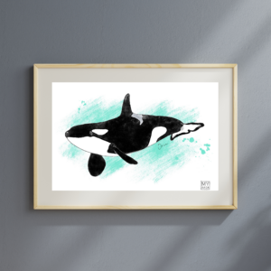 Art Print "Orca" A5