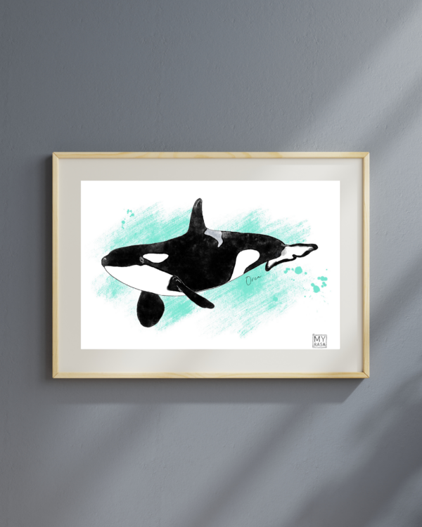 Art Print "Orca" A5