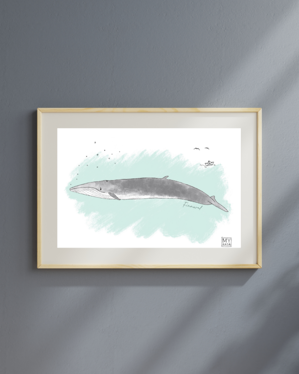 Art Print "Finnwal" A5
