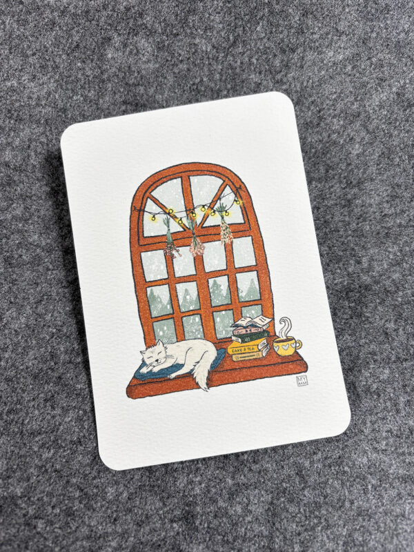 Postkarte "Cozy Cat" – Bild 2