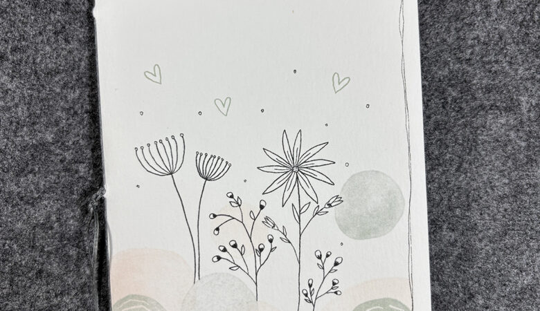 Notizheft "Blumen"