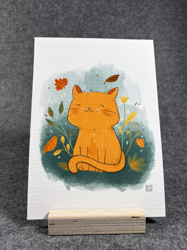 Art Print "Katze" A5 – Bild 2