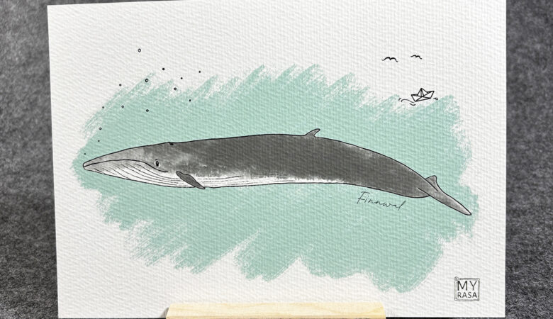 Art Print "Finnwal"