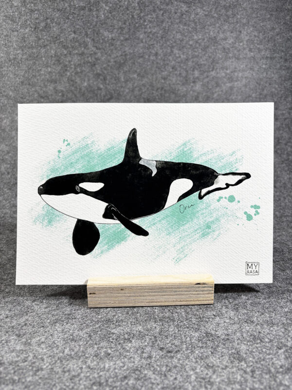 Art Print "Orca" A5 – Bild 2