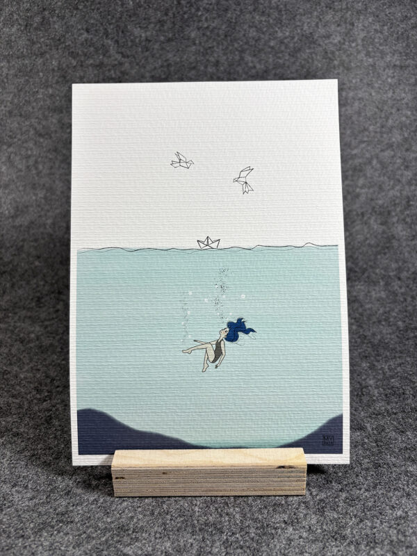 Art Print "Drowning" A5/A4 – Bild 4