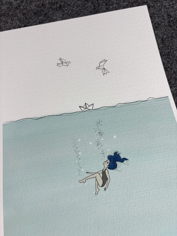 Art Print "Drowning" A5/A4 – Bild 3