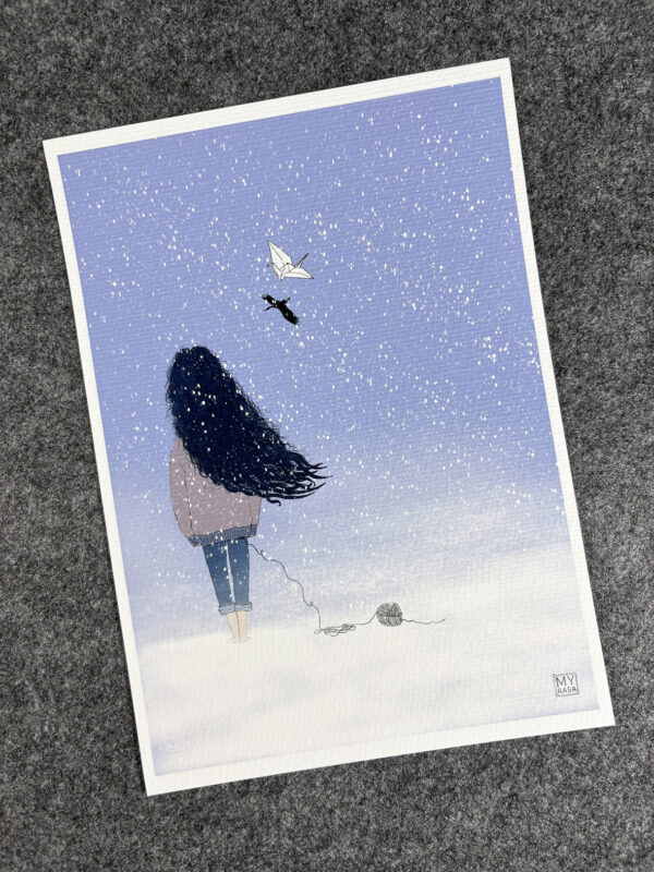 Art Print "Blizzard" A5/A4 – Bild 4