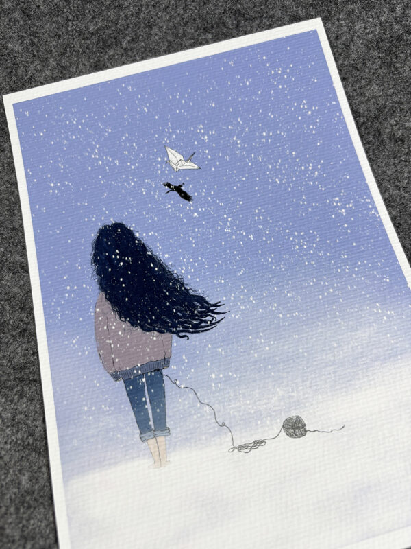 Art Print "Blizzard" A5/A4 – Bild 2