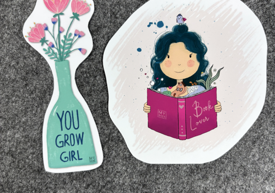 Stickerset "Booklover"