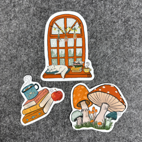 Stickerset “Crystals”