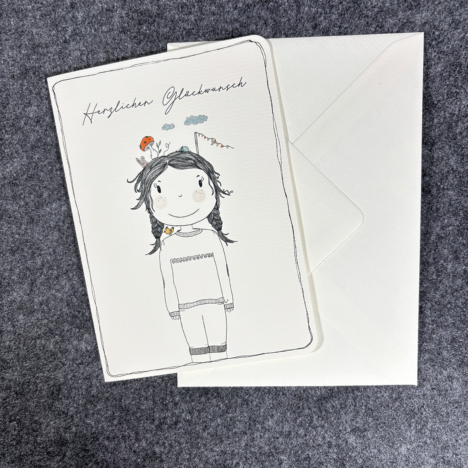 Grußkarte “Cup of tea”