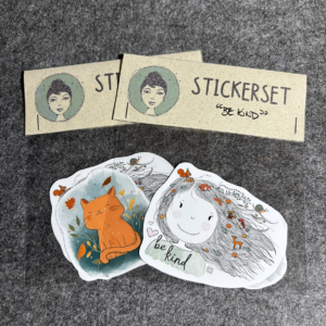 Stickerset "Be kind"
