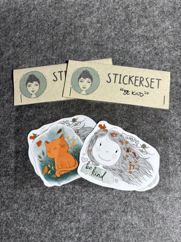 Stickerset "Be kind"