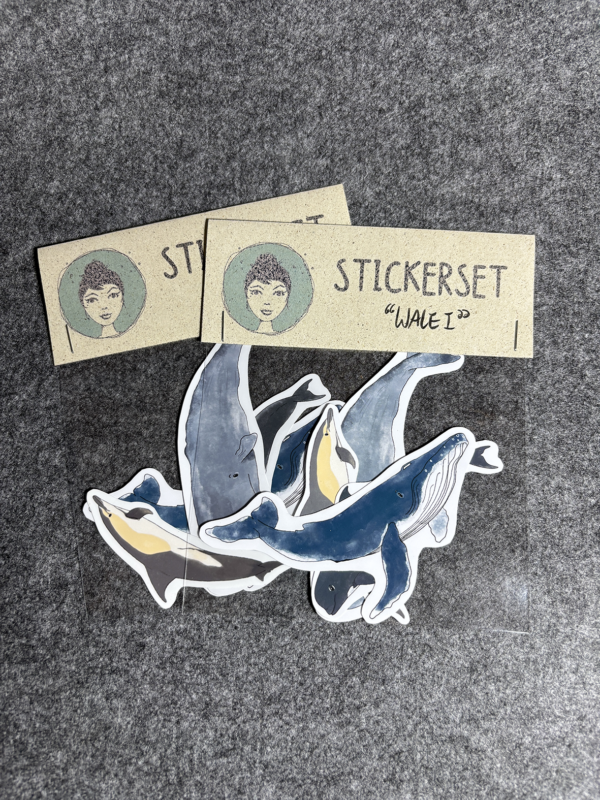 Stickerset "Wale & Delfine I"