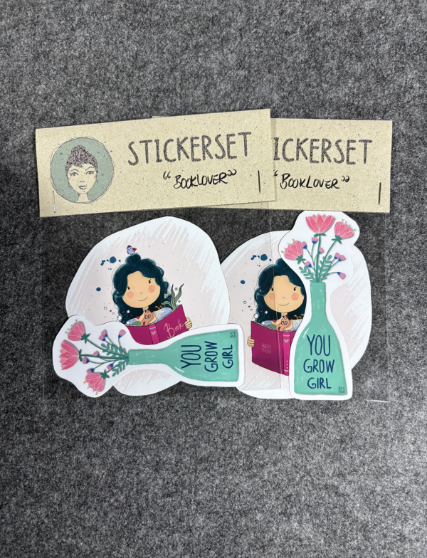 Stickerset "Booklover"