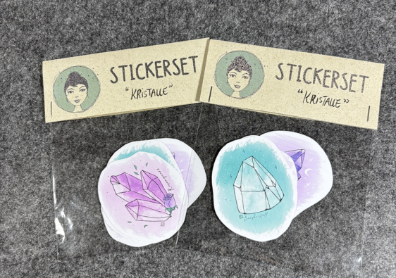 Stickerset "Crystals"