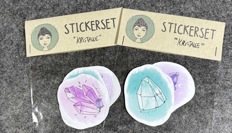 Stickerset "Crystals"