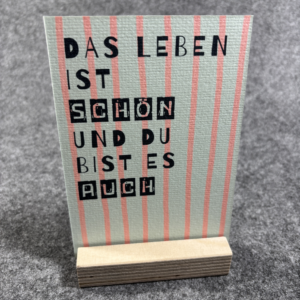 Kartenset "Du bist schön"