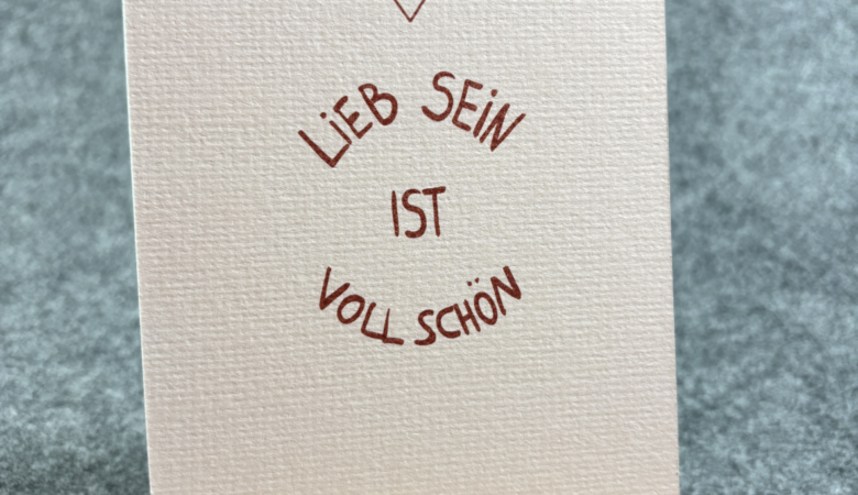 Kartenset "Du bist schön"