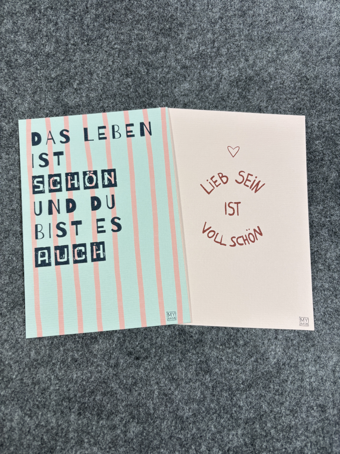 Kartenset "Du bist schön"