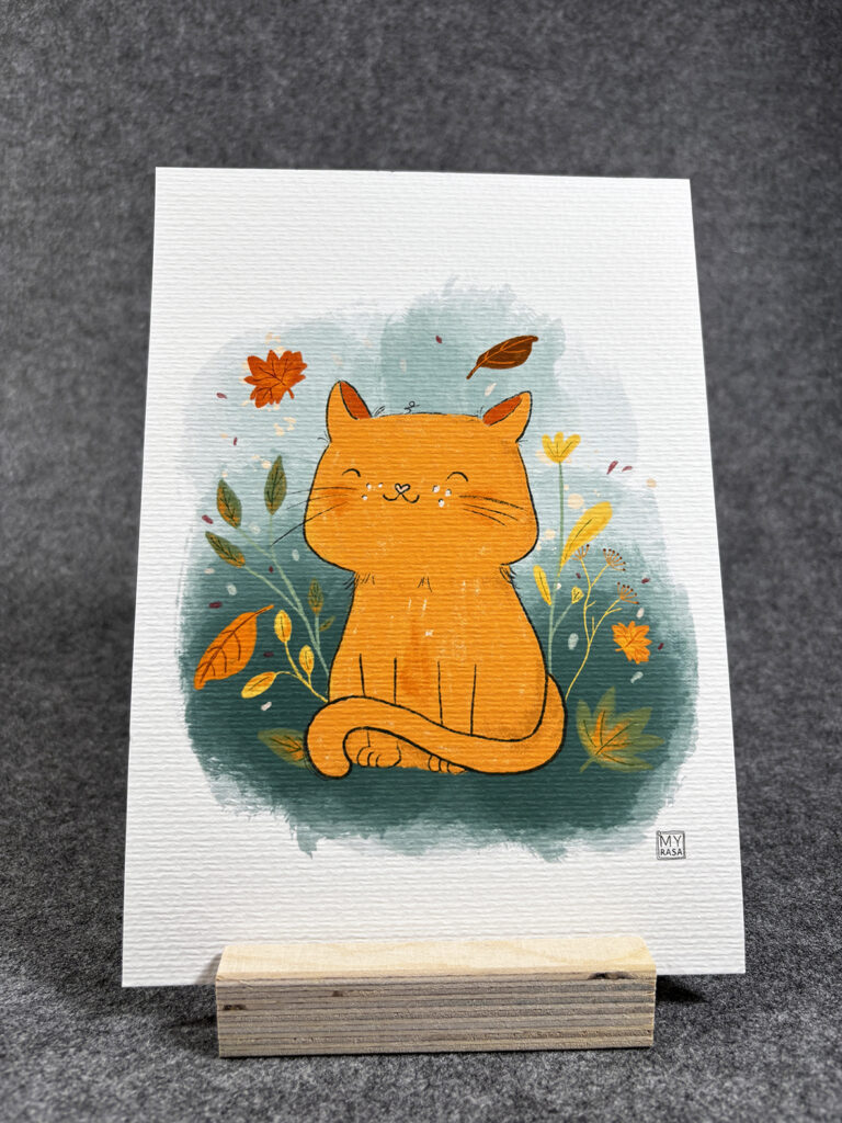 Art Print "Katze"