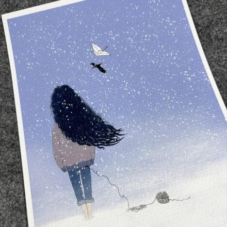 Art Print “drowning” (A5, A4)