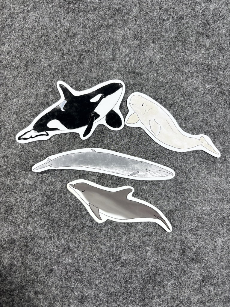 Stickerset "Wale"