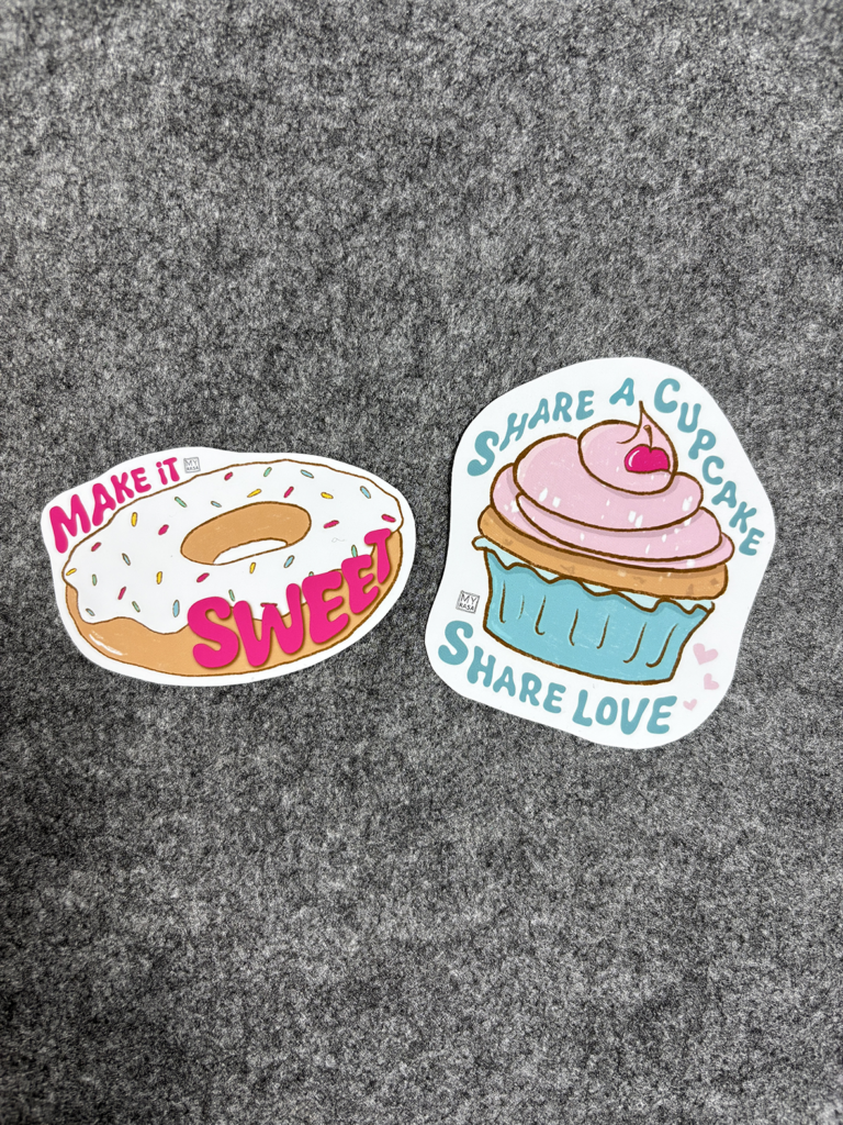 Stickerset "Cupcake"