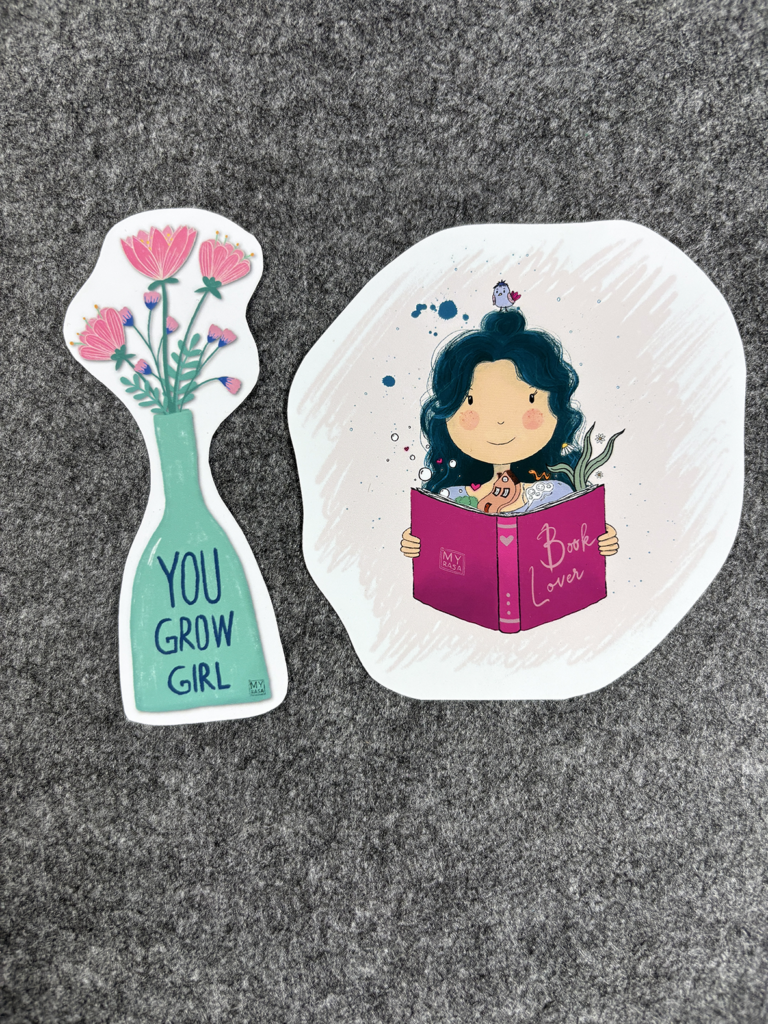 Stickerset "Booklover"