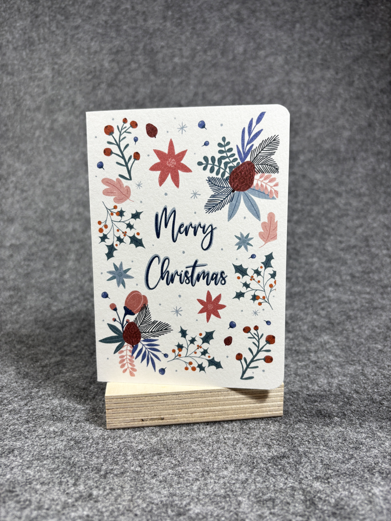 Karte "Merry Christmas"