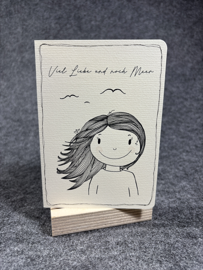 Karte "Viel Liebe und noch Meer"