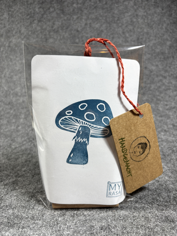 Handgemachter Stempel "Pilz" – Bild 5