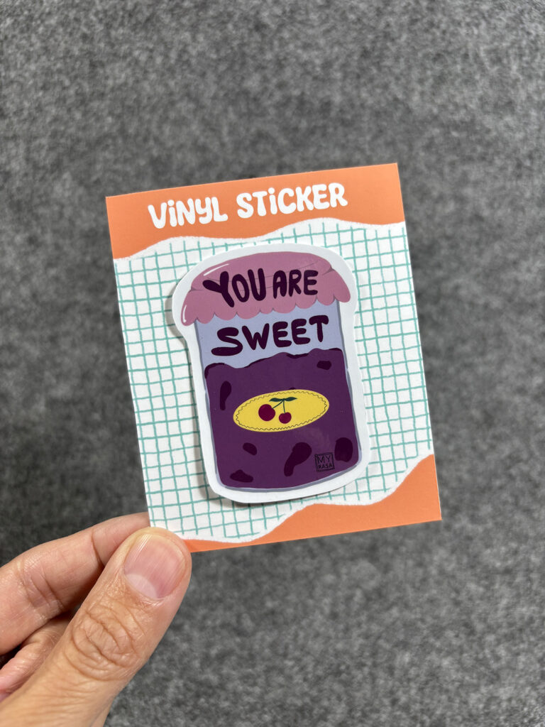 Vinylsticker You are sweet