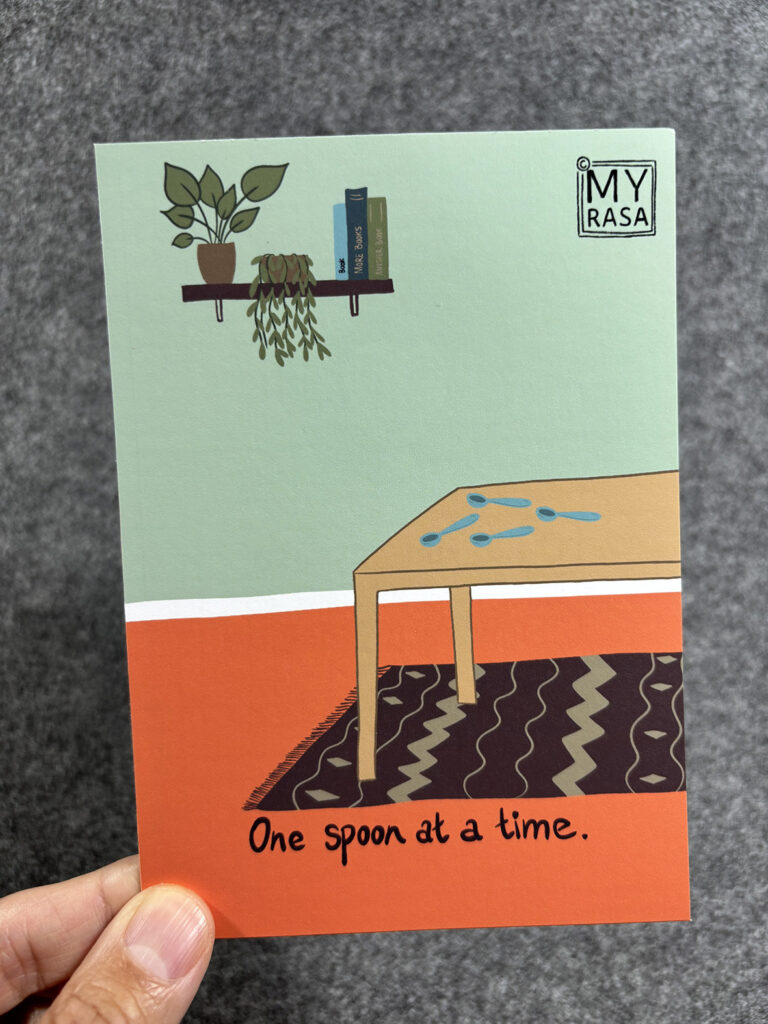 Mini Kunstdruck Spoonie