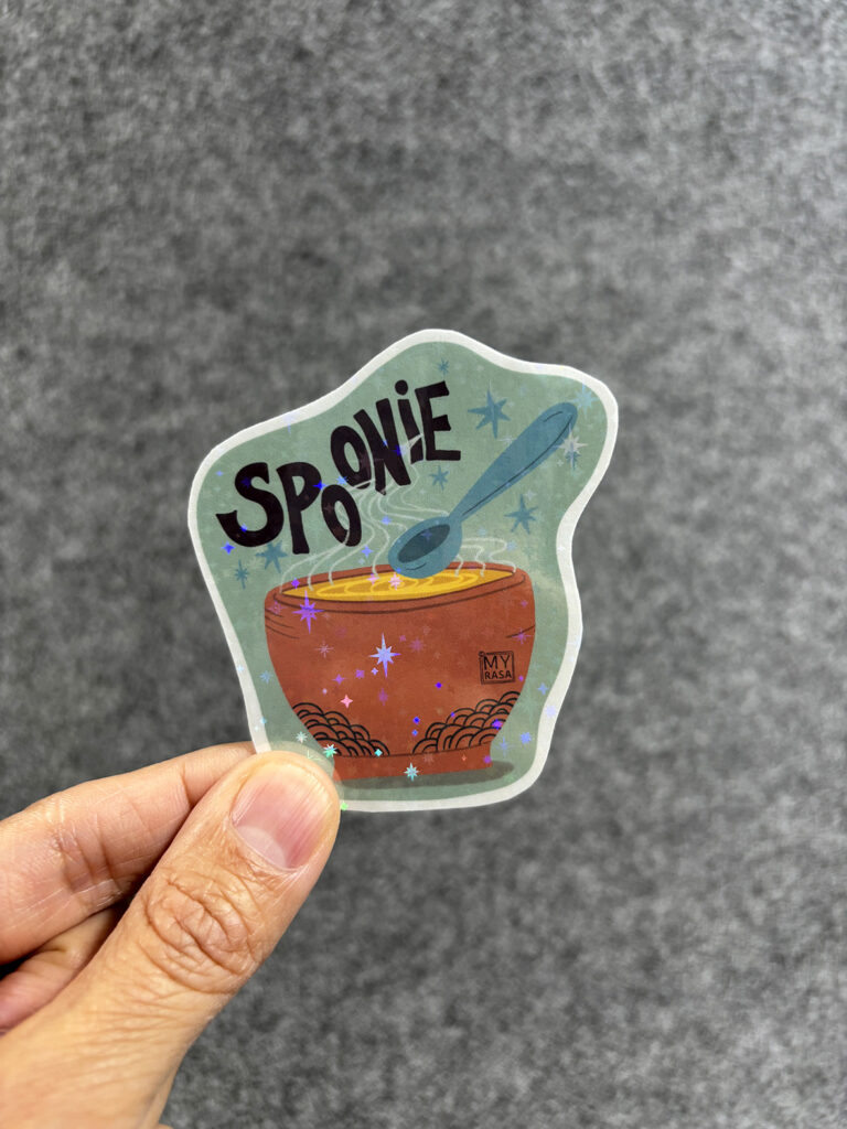 Vinylsticker Spoonie