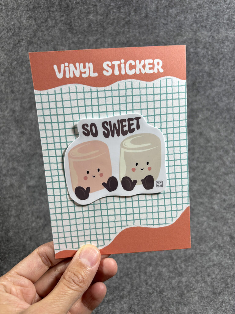 Vinylsticker Marshmallows