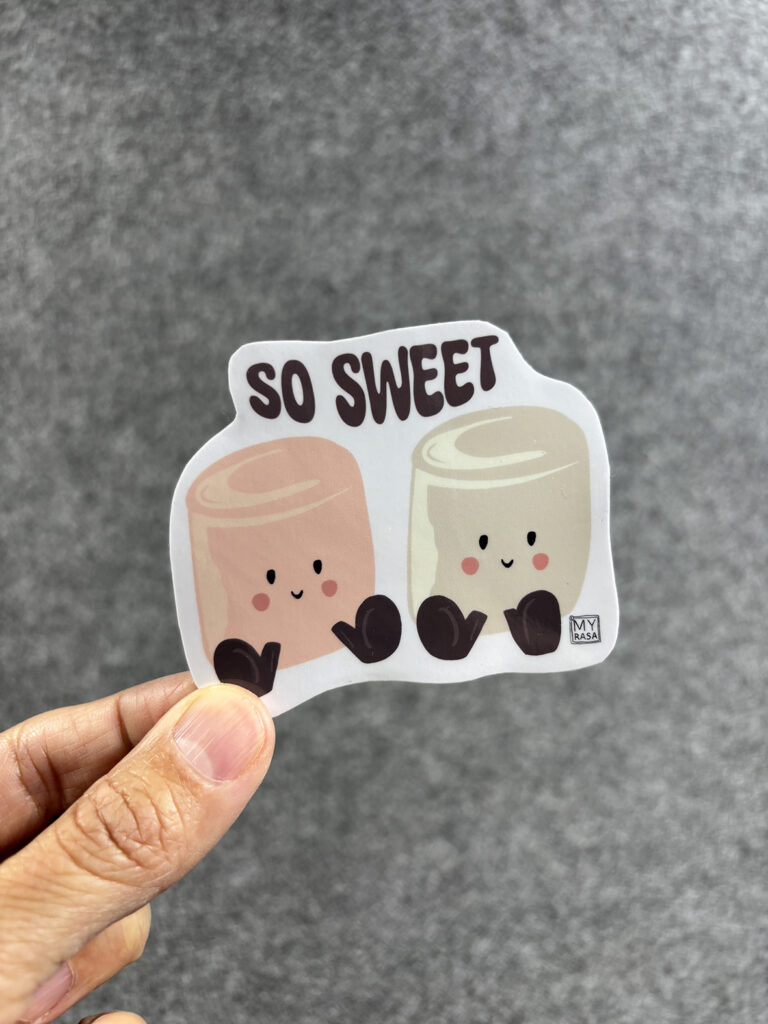 Vinylsticker Marshmallows