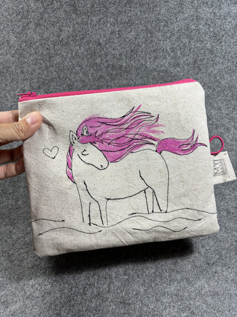 Pouch Pferd Einzelstück